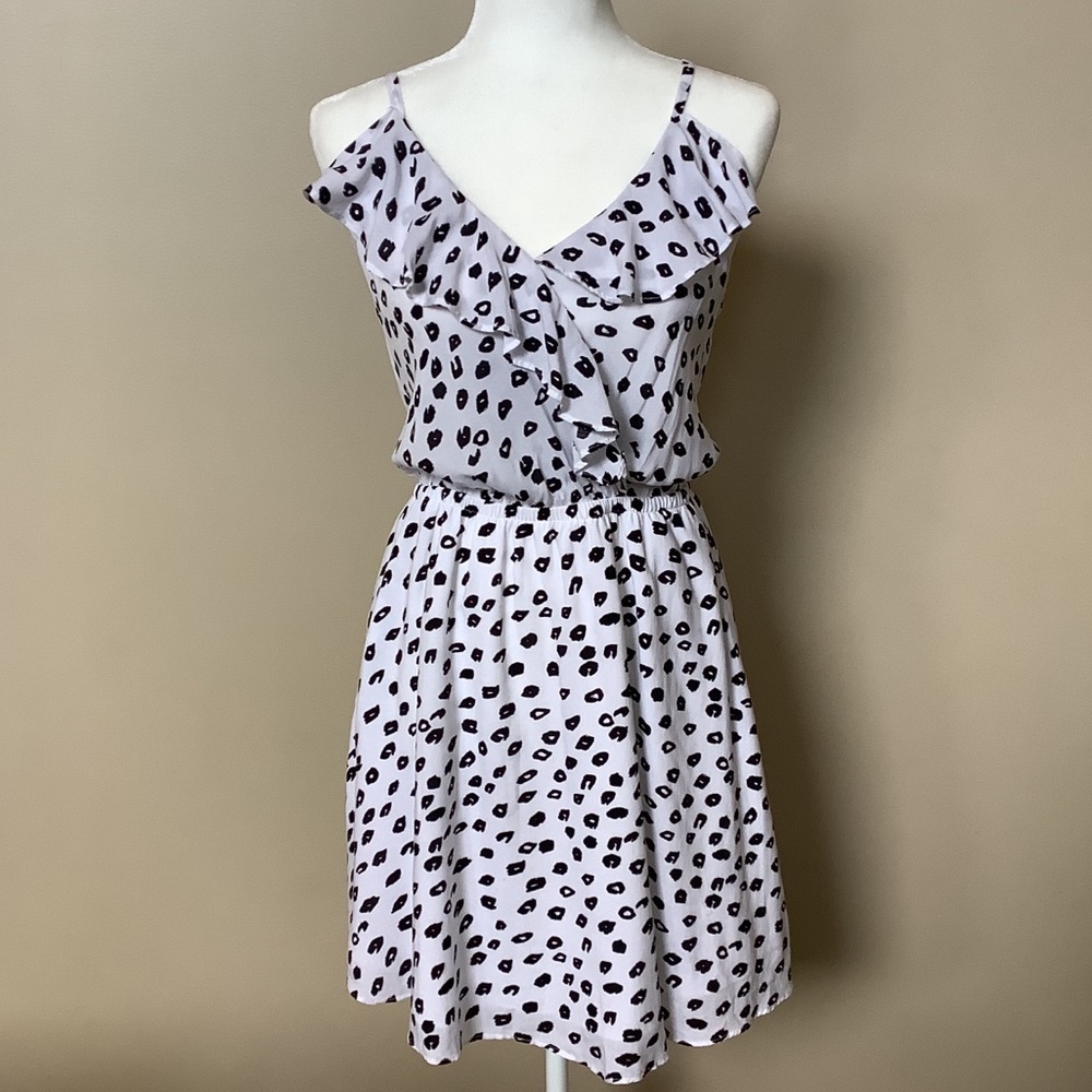 BCBGeneration Black And White Dress. Med